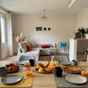 « bleu Comme Mer » A Deux Pas Des Plages Appartement